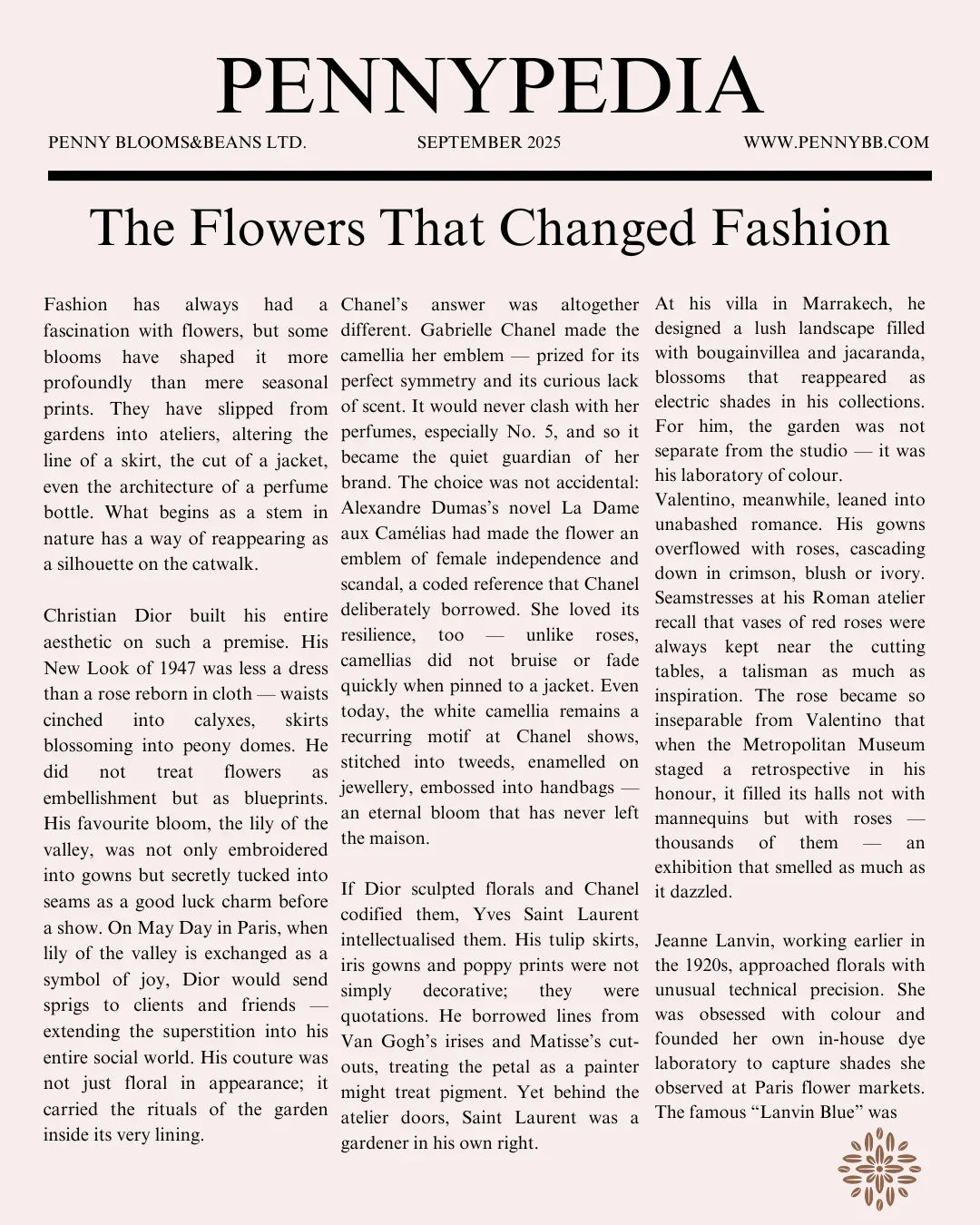 The Flowers That Changed Fashion