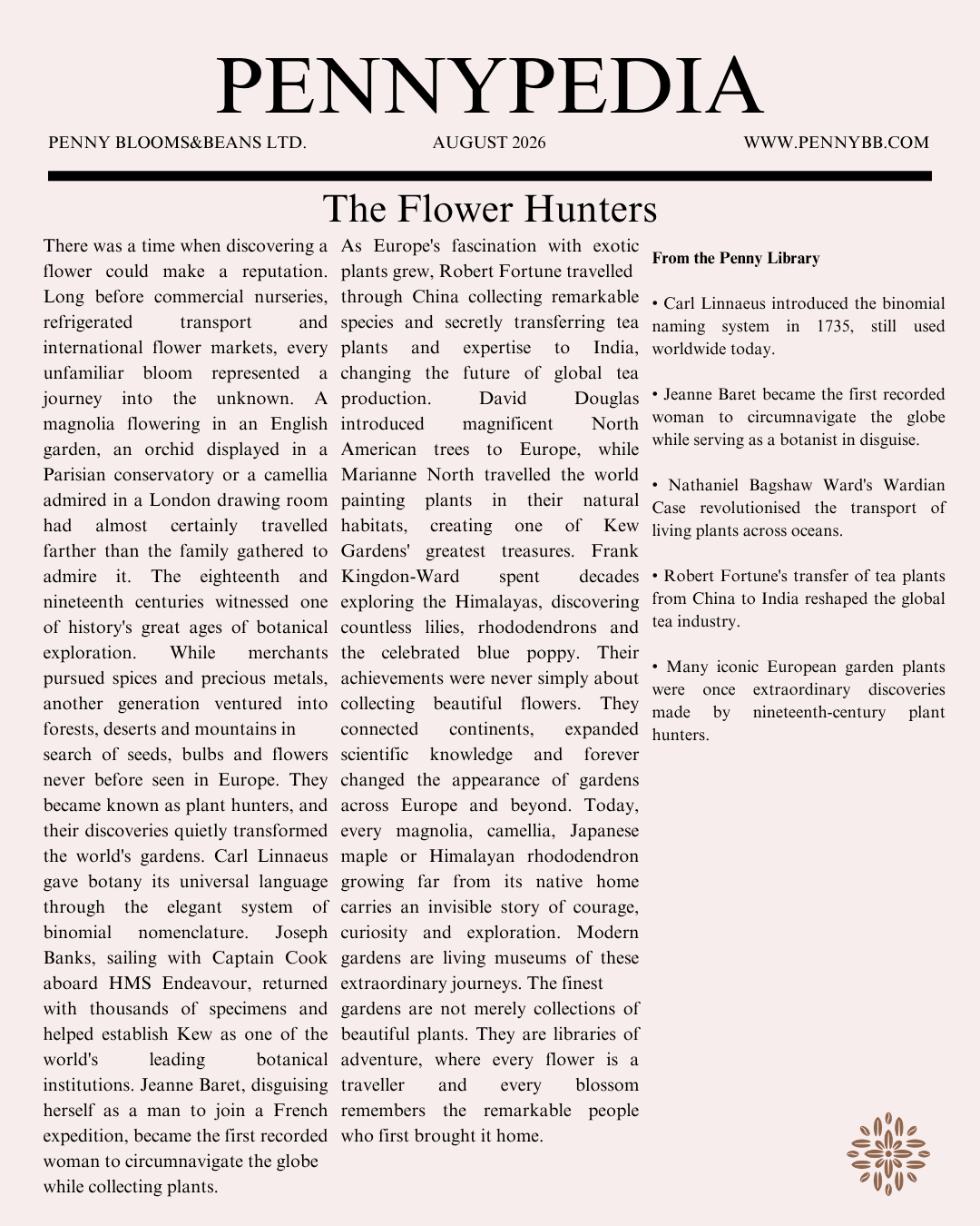 The Flower Hunters