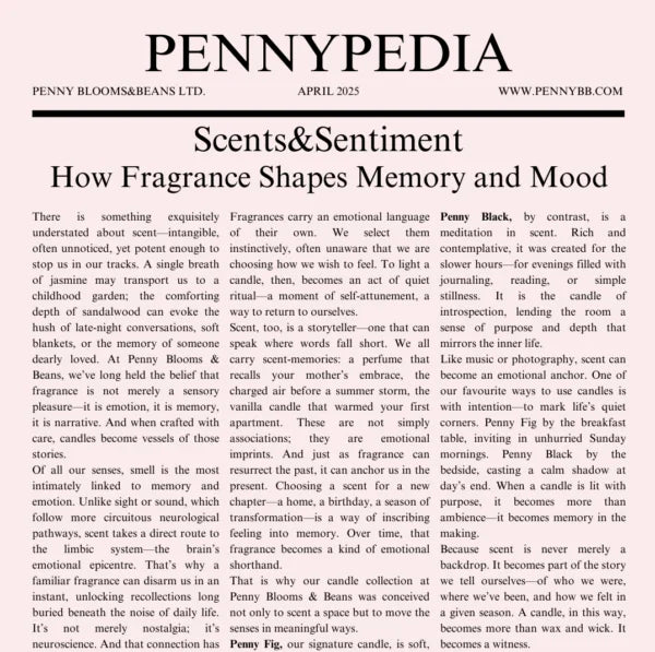 Scents & Sentiment