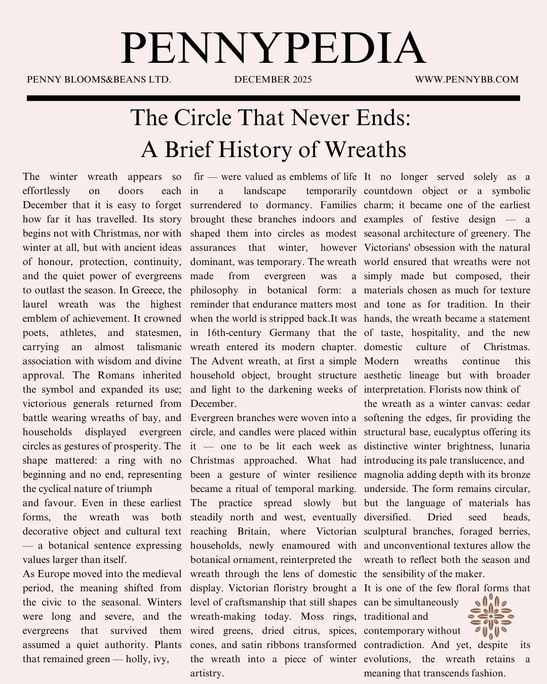 The Circle That Never Ends: A Brief History of Wreaths